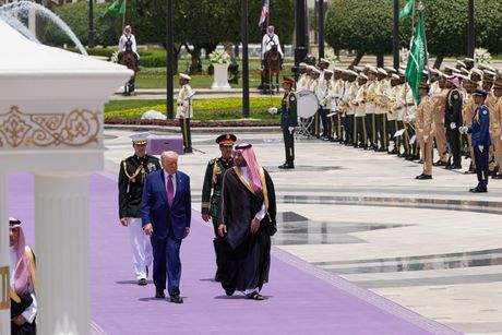 Donald Tramp, Rijad, doček Donald Tramp, Rijad, doček