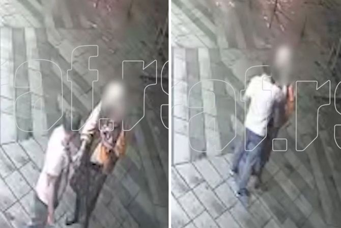 Zlostavljanje bake u centru Beograda Zlostavljanje bake u centru Beograda