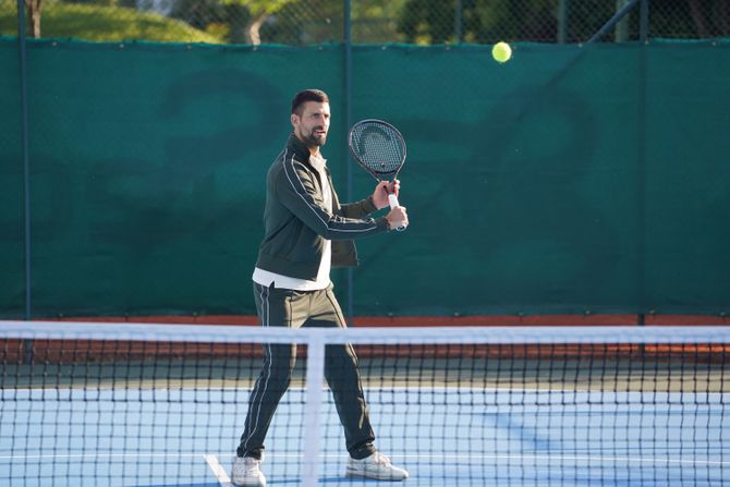 Novak Đoković, novi tereni Novak Đoković, novi tereni