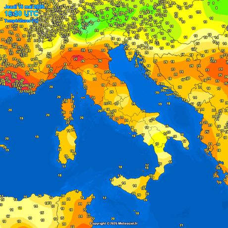Trenutne temperature vazduha Trenutne temperature vazduha