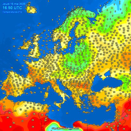 Trenutne temperature vazduha Trenutne temperature vazduha