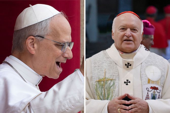 Papa Lav XIV i kardinal nemet Papa Lav XIV i kardinal nemet