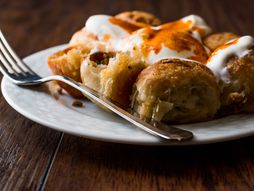 mantije, mantije sa mesom, recept, recept za mantije sa mesom