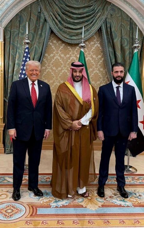 Donald Tramp Ahmed al Šara Sirija Donald Tramp Ahmed al Šara Sirija