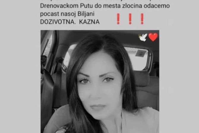 Biljana S., Kragujevac, ubijena
