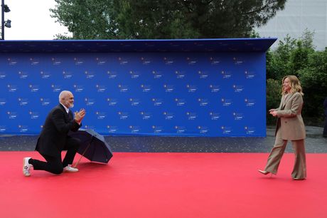 Edi Rama i Đorđa Meloni Edi Rama i Đorđa Meloni