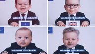 Zvaničnici na samitu u Tirani plakali od smeha: Prikazan video evropskih lidera kao beba, među njima i Vučić