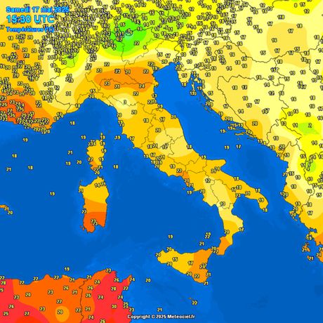 Trenutne temperature vazduha Trenutne temperature vazduha