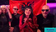 Albanka prekršila strogo pravilo Evrovizije?! Tokom proglašenja pokazala simbol "Velike Albanije"?!