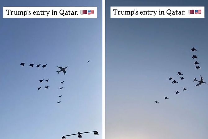donald tramp, katar