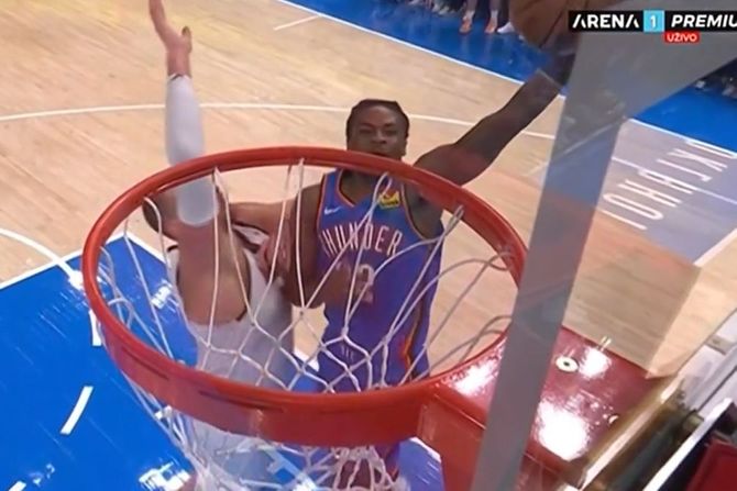 Nikola Jokić protiv Oklahome Nikola Jokić protiv Oklahome