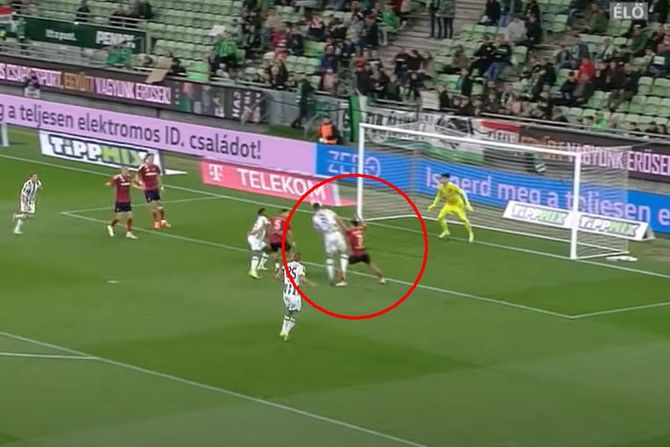 Aleksandar Pešić, gol Aleksandar Pešić, gol