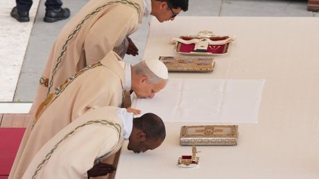 Vatikan, Papa Lav, Inaguracija