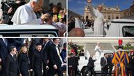 Počela inauguracija u Vatikanu, papa Lav XIV pozdravio vernike iz papamobila