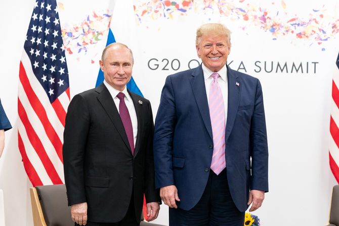 Donald Tramp, Vladimir Putin