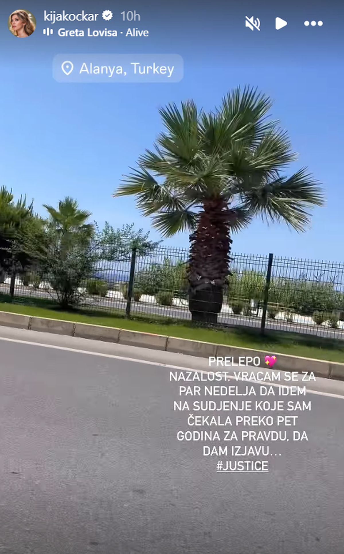 "Čekam dugo na pravdu" Oglasila se Kija Kockar iz Turske: Mora da je napusti zbog ovoga "Nažalost..."