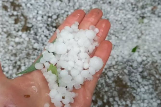 Grad, Kovačica, nevreme Grad, Kovačica, nevreme