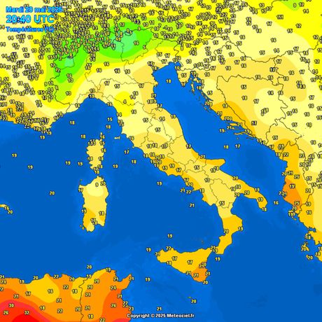 Trenutne temperature vazduha Trenutne temperature vazduha