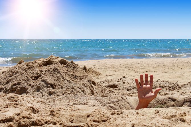pesak, plaža, zatrpan pesak, plaža, zatrpan