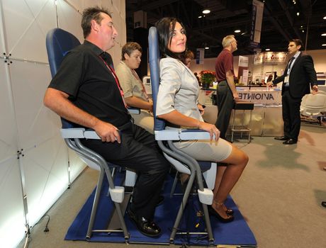 Standing-only seating airline Standing-only seating airline
