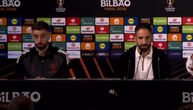 Bruno Fernandeš napravio feštu na konferenciji pred finale LE, Amorim poručio: "Hoće da mi ukrade posao"