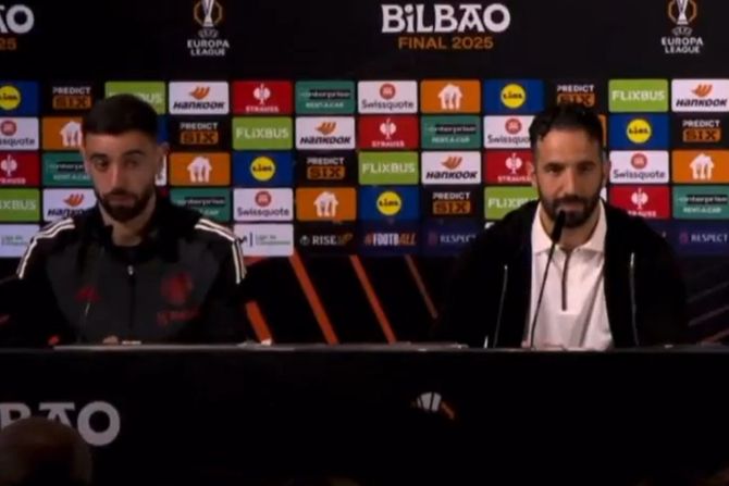 Bruno Fernandeš i Ruben Amorim