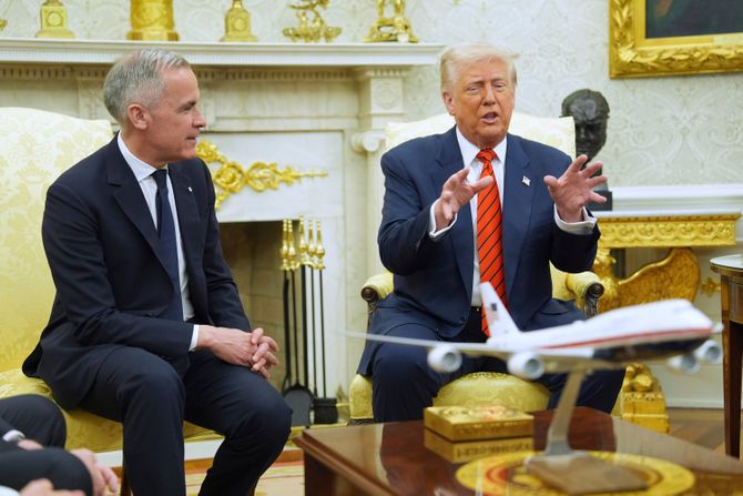 Mark Karni i Donald Tramp Mark Karni i Donald Tramp