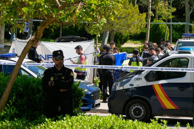 Pucnjava Madrid Španija Američka škola Andrij Portanov Pucnjava Madrid Španija Američka škola Andrij Portanov