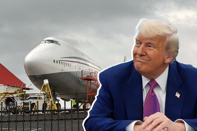 Donald Tramp, avion Donald Tramp, avion