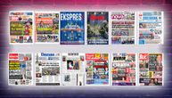 NASLOVNE STRANE SUTRAŠNJIH NOVINA: Prelistavanje štampe za petak, 23. maj 2025. godine