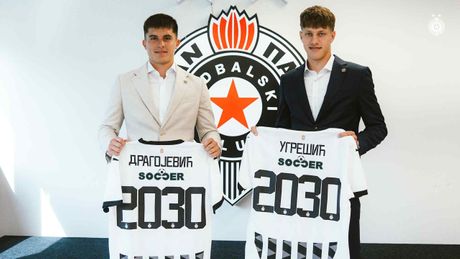 Ognjen Ugrešić i Vanja Dragojević - FK Partizan Ognjen Ugrešić i Vanja Dragojević - FK Partizan
