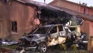 Prvi snimci nakon pada aviona na naselje u San Dijegu: "Gorivo je na sve strane, evakuišemo stanovništvo"