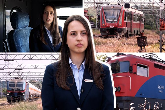 Marija Stevanović i Dejan Trifunović, ljubav, voz, železnica, Lapovo Marija Stevanović i Dejan Trifunović, ljubav, voz, železnica, Lapovo