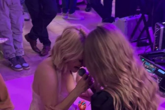 Goca Tržan i Lena Marinković Goca Tržan i Lena Marinković