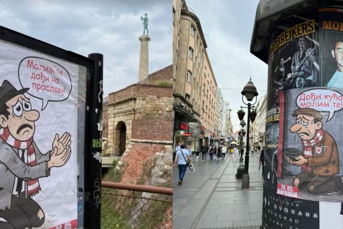 Grobari, Zvezda, proslava titule Grobari, Zvezda, proslava titule