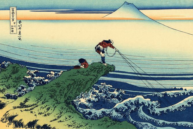 Hokusaj, Japanska umetnost, Japanska kultura, Japanski drvorez