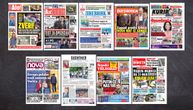 NASLOVNE STRANE SUTRAŠNJIH NOVINA: Prelistavanje štampe za subotu, 24. maj 2025. godine