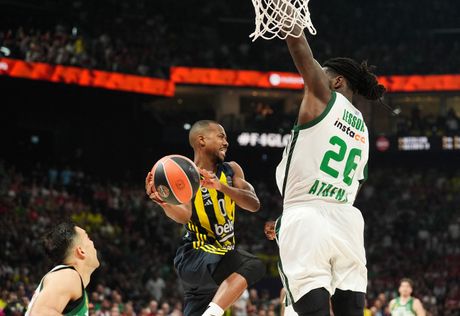 KK Panatinaikos, KK Fenerbahle, Matijas Lesor, Erik Mekolum, Fajnal For, Evroliga KK Panatinaikos, KK Fenerbahle, Matijas Lesor, Erik Mekolum, Fajnal For, Evroliga