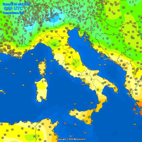 Trenutne temperature vazduha Trenutne temperature vazduha