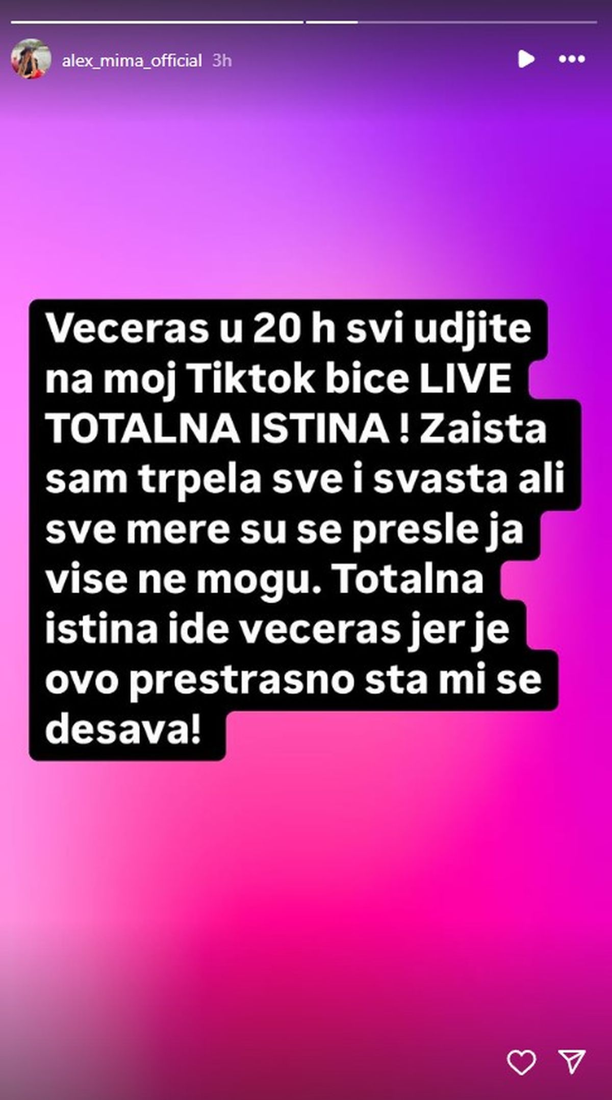 "Trpela sam, sve mere su prešle!" Aleksandra Nikolić šokirala objavom: "Ovo je prestrašno šta mi se dešava"