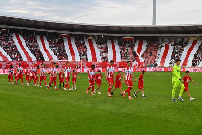 FK Crvena zvezda - FK Mladost, proslava titule FK Crvena zvezda - FK Mladost, proslava titule