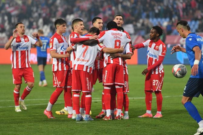 FK Crvena zvezda - FK Mladost, proslava titule