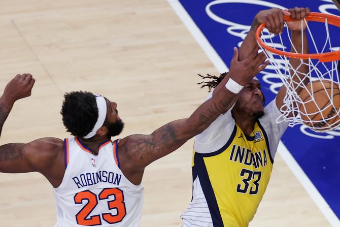 Indijana Pejsers, Njujork Niks, NBA liga Indijana Pejsers, Njujork Niks, NBA liga