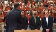Kakva scena: Đoković, Federer i Marej se pojavili na oproštaju Nadala, on u suzama održao govor za sva vremena
