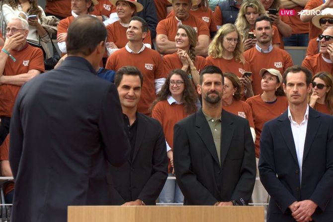 Novak Đoković, Rodžer Federer, Rafael Nadal Novak Đoković, Rodžer Federer, Rafael Nadal