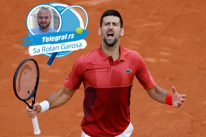 Novak Đoković Rolan Garos