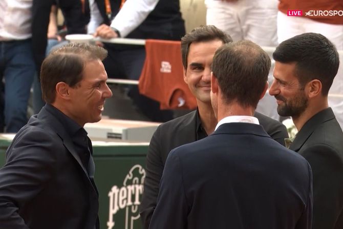 Novak Đoković, Rodžer Federer, Rafael Nadal