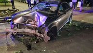 Mercedes olupan posle filmske potere u Novom Sadu! Mortus pijan bežao od policije, evo koliko je naduvao