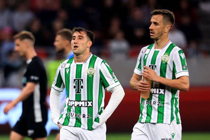 Aleksandar Ćirković i Aleksandar Pešić - FK Ferencvaroš Aleksandar Ćirković i Aleksandar Pešić - FK Ferencvaroš