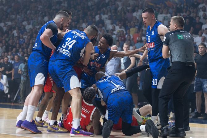 KK Budućnost - KK crvena zvezda